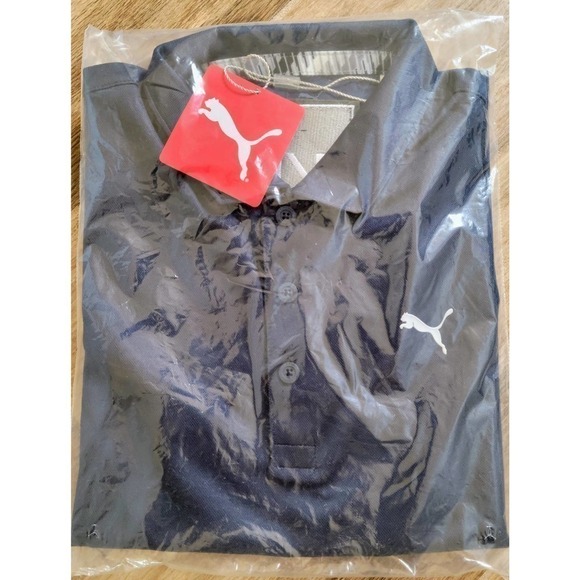 Puma Boy's Essential Golf Polo Navy Blazer Large - Picture 13 of 16